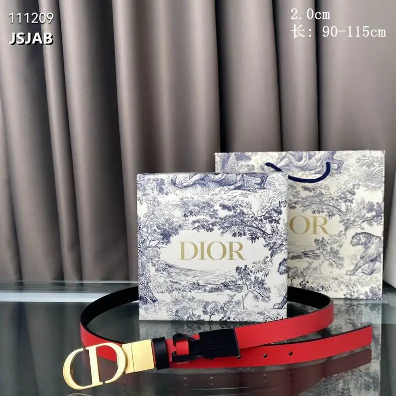 Dior Belt 20mmX90-115cm 8L05